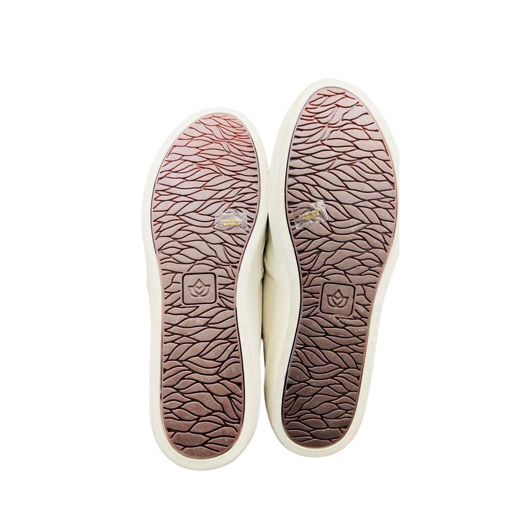 👟 Spenco Cream Canvas Slip-On Shoes 11D / 41.5 – Comfort Everyday Sneakers - Picture 5 of 8